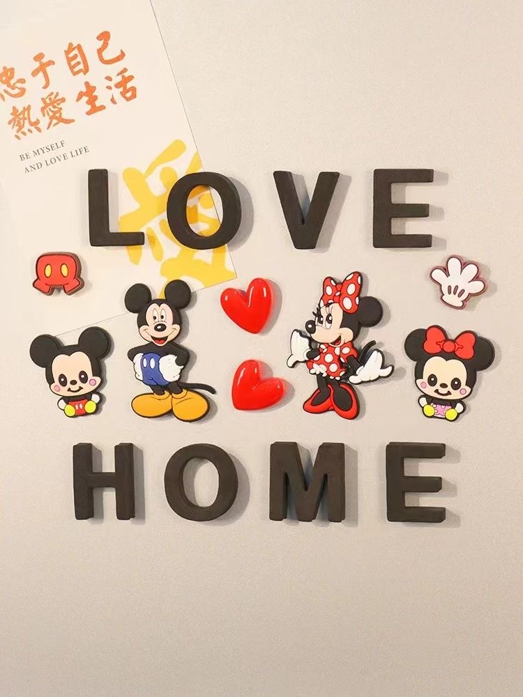 Mikey mouse family sticker(love+home)