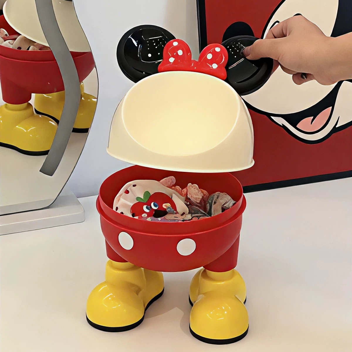 ប្រអប់ដាក់បូ accessories (Mickey mouse)