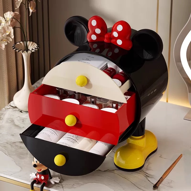 ប្រអប់ដាក់ឥវ៉ាន់ 3 ថ្នាក់ (Mickey mouse black)