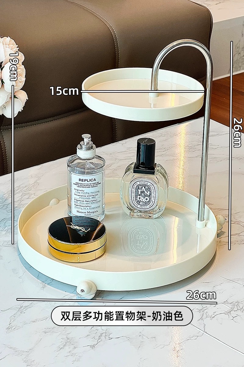 ធ្នើដាក់skincare បង្វិល