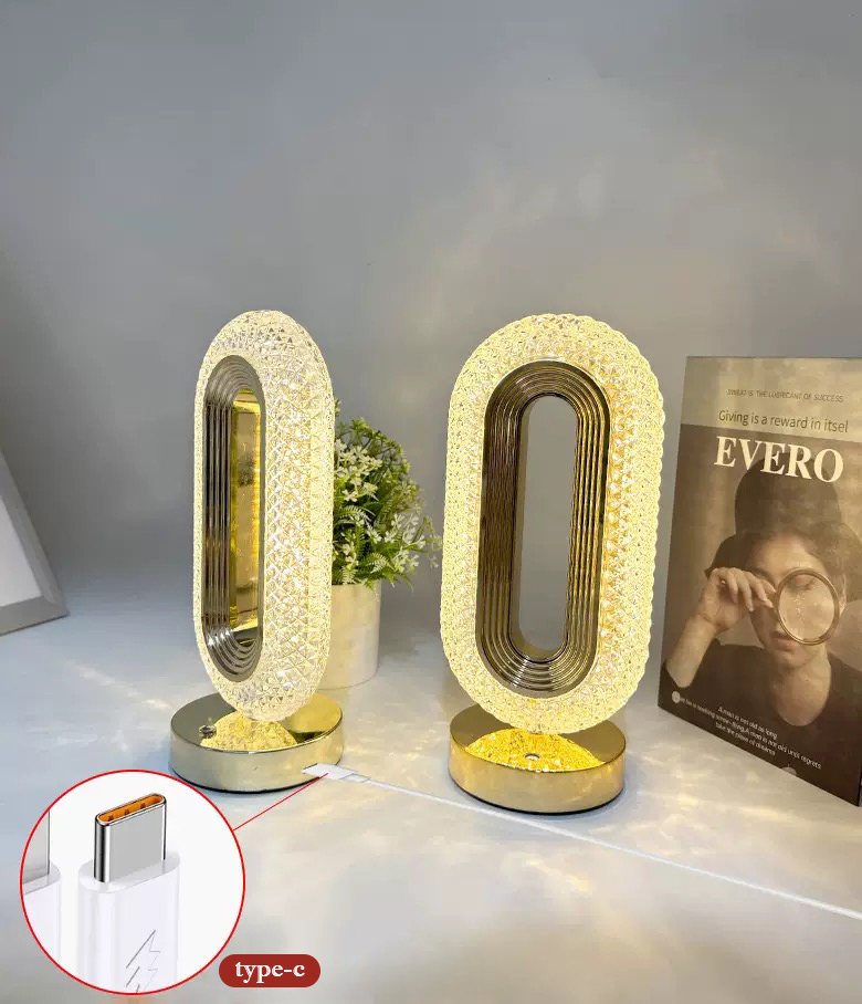 Crystal table lamp