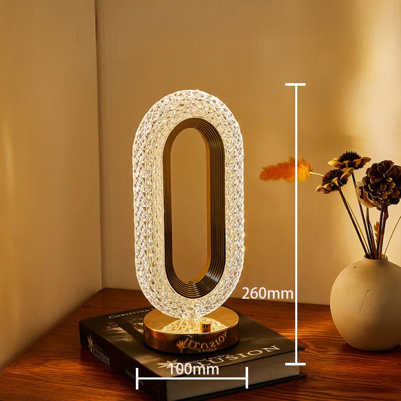 Crystal table lamp