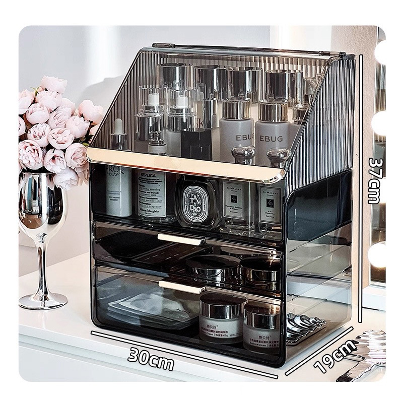 ទូដាក់ Skincare + ប្រអប់ដាក់ក្រេម