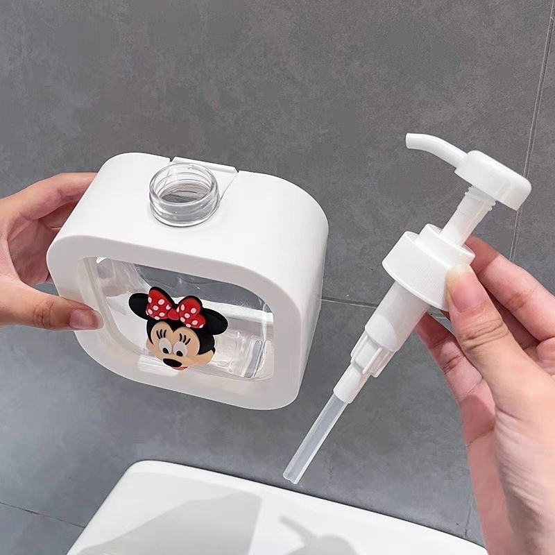 ដបដាក់សាប៊ូជ័រថ្លា  ចំនុះ 500ml