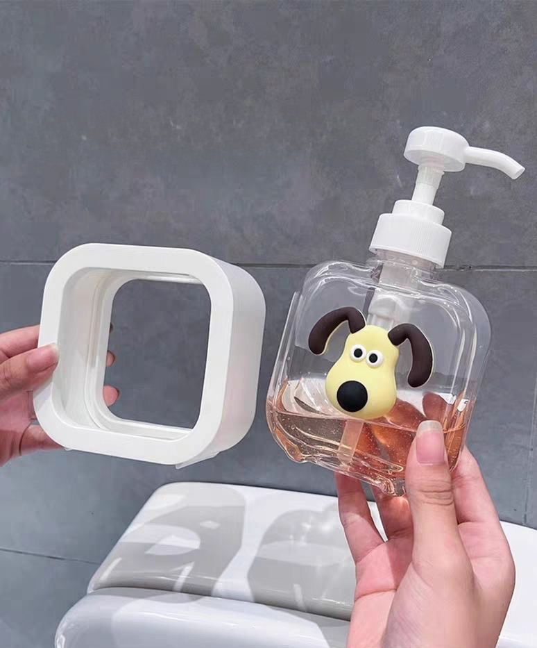 ដបដាក់សាប៊ូជ័រថ្លា  ចំនុះ 500ml