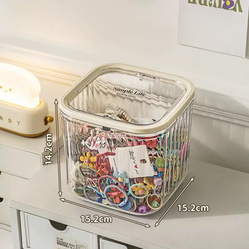 ប្រអប់ថ្លាដាក់បូចង់សក់