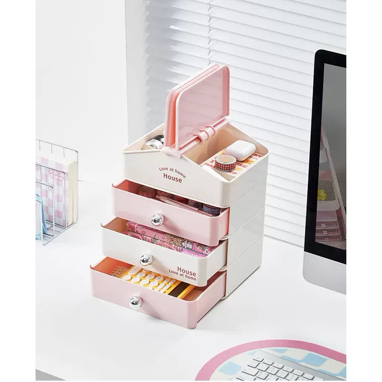 ប្រអប់ផ្ទុកសម្ភារៈ កូនផ្ទះតូច