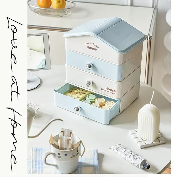 ប្រអប់ផ្ទុកសម្ភារៈ កូនផ្ទះតូច