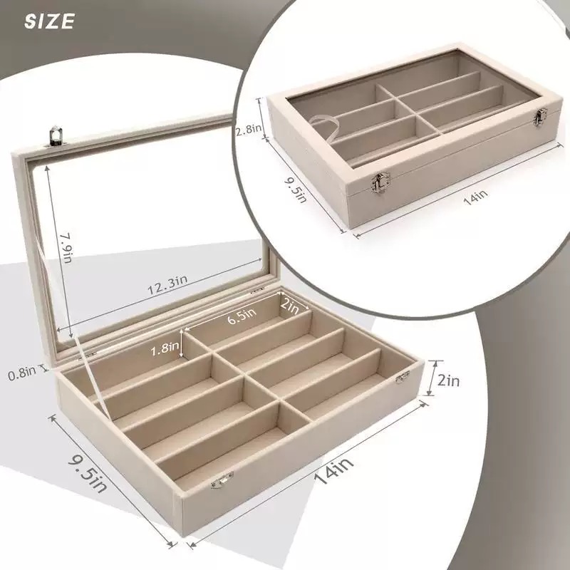 ប្រអប់ដាក់វេនតា សាច់កាំម្ញី (Velvet)