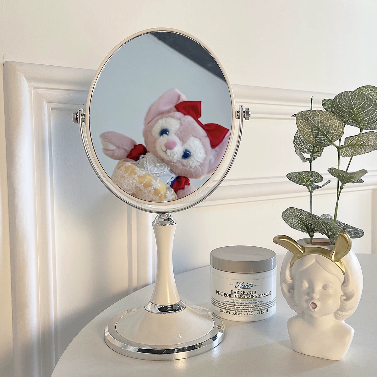 កញ្ចក់ឆ្លុះមុខរាងពងក្រពើ (កញ្ចក់សងខាង)