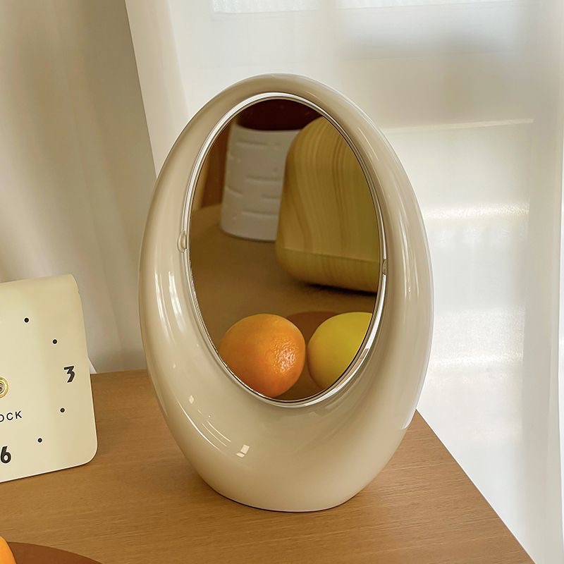 កញ្ចក់ឆ្លុះមុខរាងពងក្រពើ​ ក្រាស់ (កញ្ចក់សងខាង)