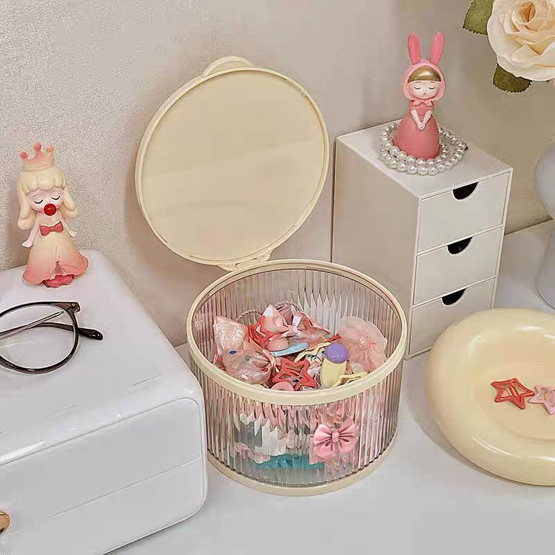 ប្រអប់ដាក់បូចង់សក់ មានផ្កា និង បូប្រាក់