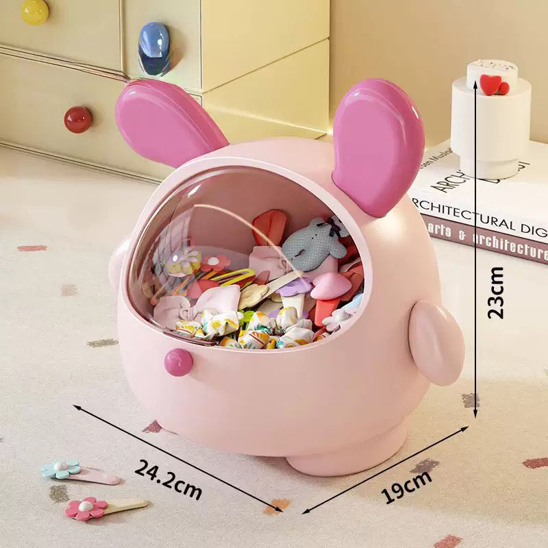 ប្រអប់ដាក់បូចង់សក់រូបទន្សាយ (Hair accessories box)