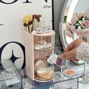 ប្រអប់ដាក់អេប៉ុងផាត់មុខ 3ថ្នាក់