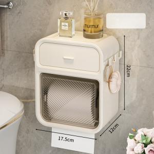 ប្រអប់ដាក់ក្រដាសក្នុងបន្ទប់ទឹក មានទំពក់