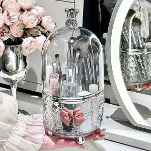 កំប៉ុងជក់ផាត់មុខថ្លា Flower + Bear