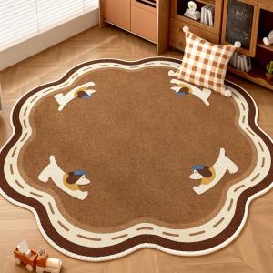 កម្រាល រាងផ្លា Nut house 80*80cm