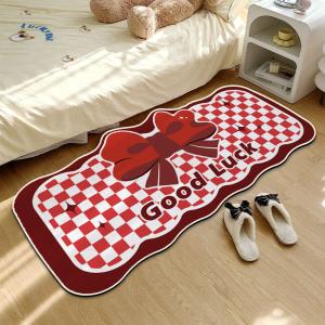 កម្រាលក្រាលក្នុងបន្ទប់គេង Red bow + Good luck