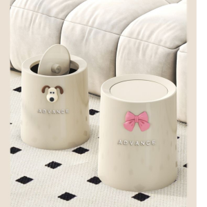 ធុងសំរាម រាងមូល 2ជាន់ (ចំនុះ 11L) Advance + bow tie