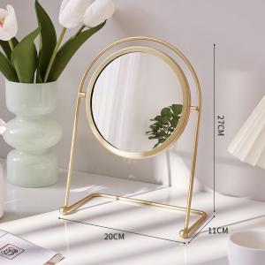 កញ្ចក់រាងមូល gold ( 27cm)