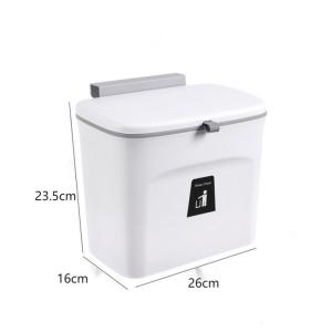 ធុងសំរាមបិទជាប់ជញ្ចំាង (ពណ៍ស )