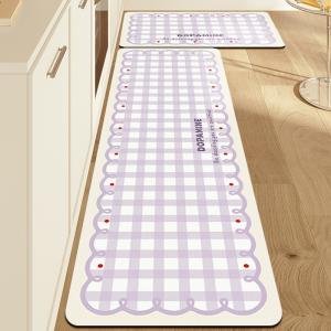 ឈុតកម្រាល​ ក្នុងបន្ទប់ផ្ទះបាយ​ ក្រឡា អក្សរ Dopaming