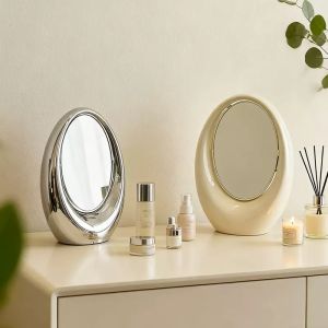 កញ្ចក់ឆ្លុះមុខរាងពងក្រពើ​ ក្រាស់ (កញ្ចក់សងខាង)