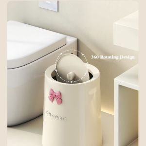 ធុងសំរាម រាងមូល 2ជាន់ (ចំនុះ 11L) Advance + bow tie