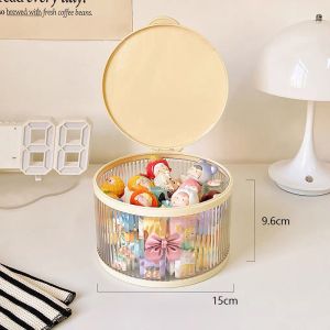 ប្រអប់ដាក់បូចង់សក់ មានផ្កា និង បូប្រាក់