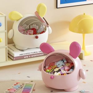 ប្រអប់ដាក់បូចង់សក់រូបទន្សាយ (Hair accessories box)