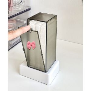 ប្រអប់ដាក់សំលីជូតមុខ ជ្រុង Automatic makeup cotton