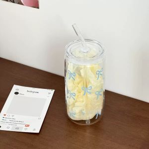 Bow tie Coke Mug, large capacity juice &amp; coffee 500ml