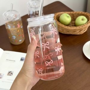 Bow tie Coke Mug, large capacity juice &amp; coffee 500ml