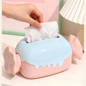 ប្រអប់ដាក់ក្រដាសជូតមាត់ ខេនឌី Candy tissue box