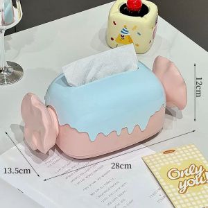 ប្រអប់ដាក់ក្រដាសជូតមាត់ ខេនឌី Candy tissue box