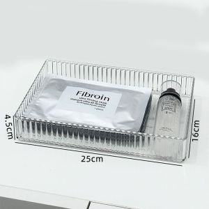 Acrylic transparent divider storage box
