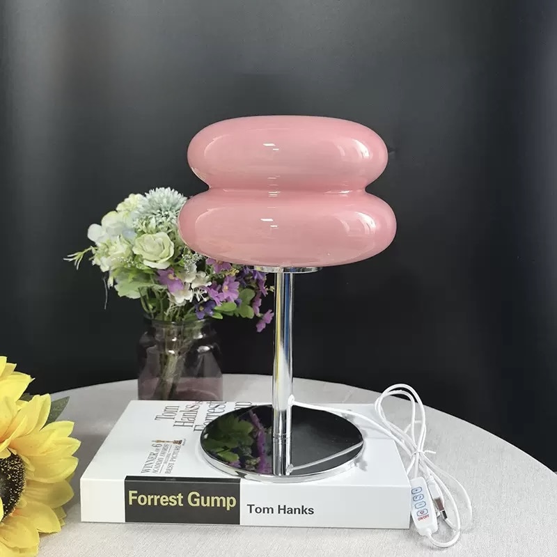 Pink glass/Hamburger Pink glass/Hamburger