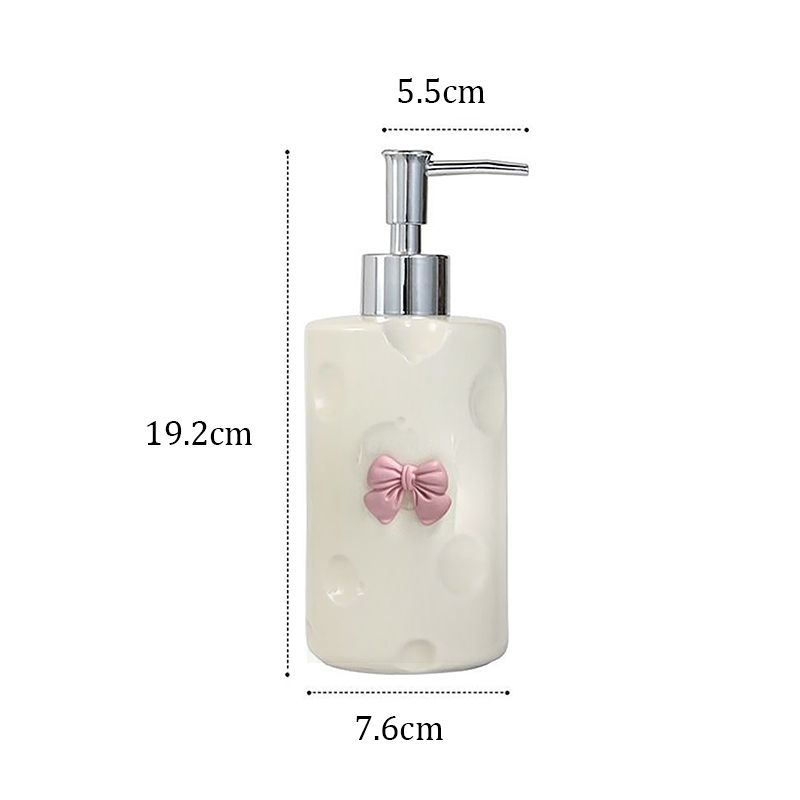 Milky white/Round 400ml